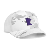 Minnesota White Camo MN Hat
