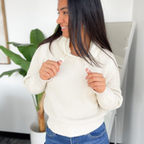 Josie Knit Hooded Pullover