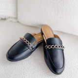 Lennox Black Mules