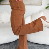 Joanna High Rise Camel Judy Blue Jeans