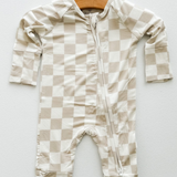 Faded Checkerboard Romper (2 Colors)