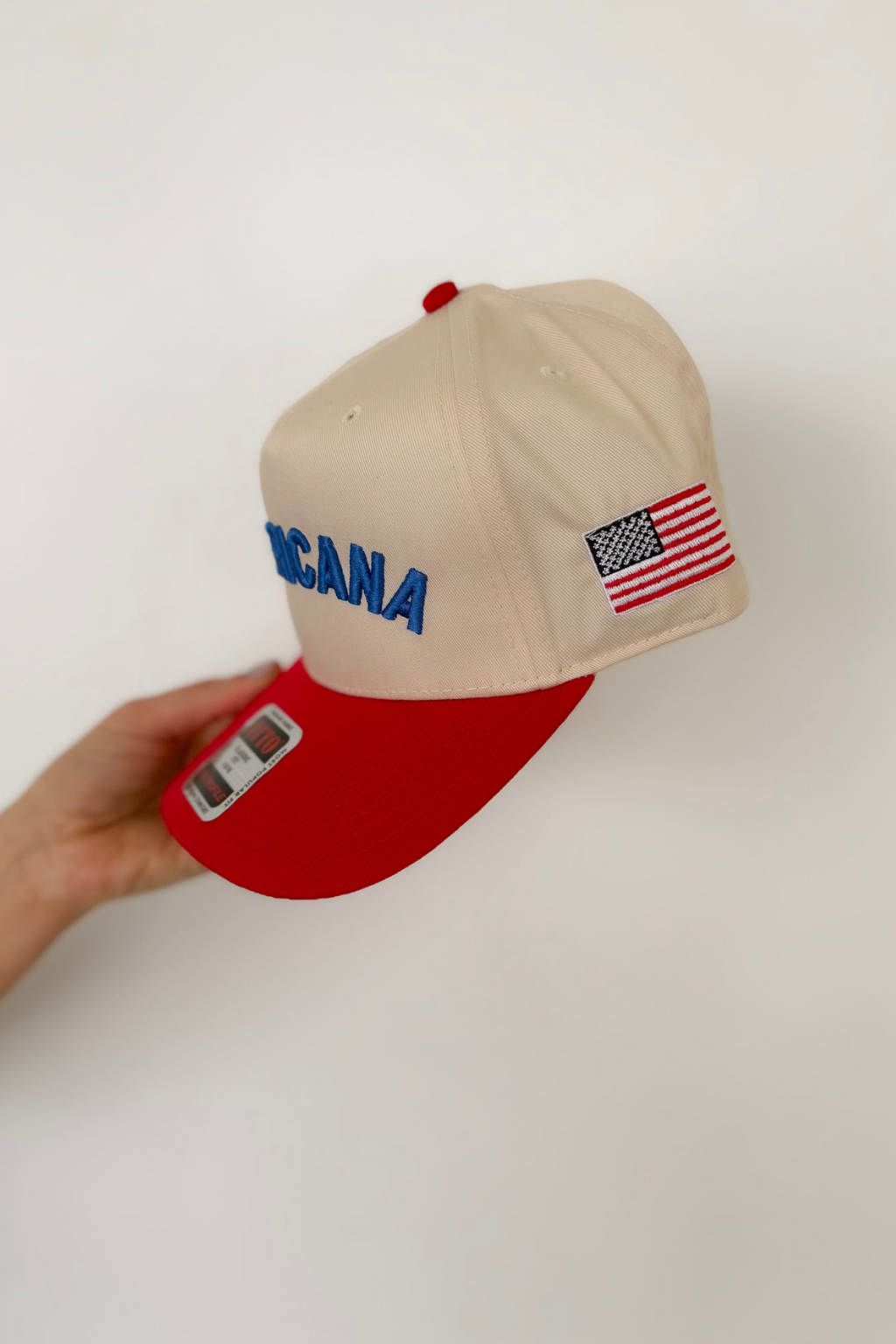 Americana Contrast Flag Hat