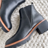 Black Leather MIA Boot