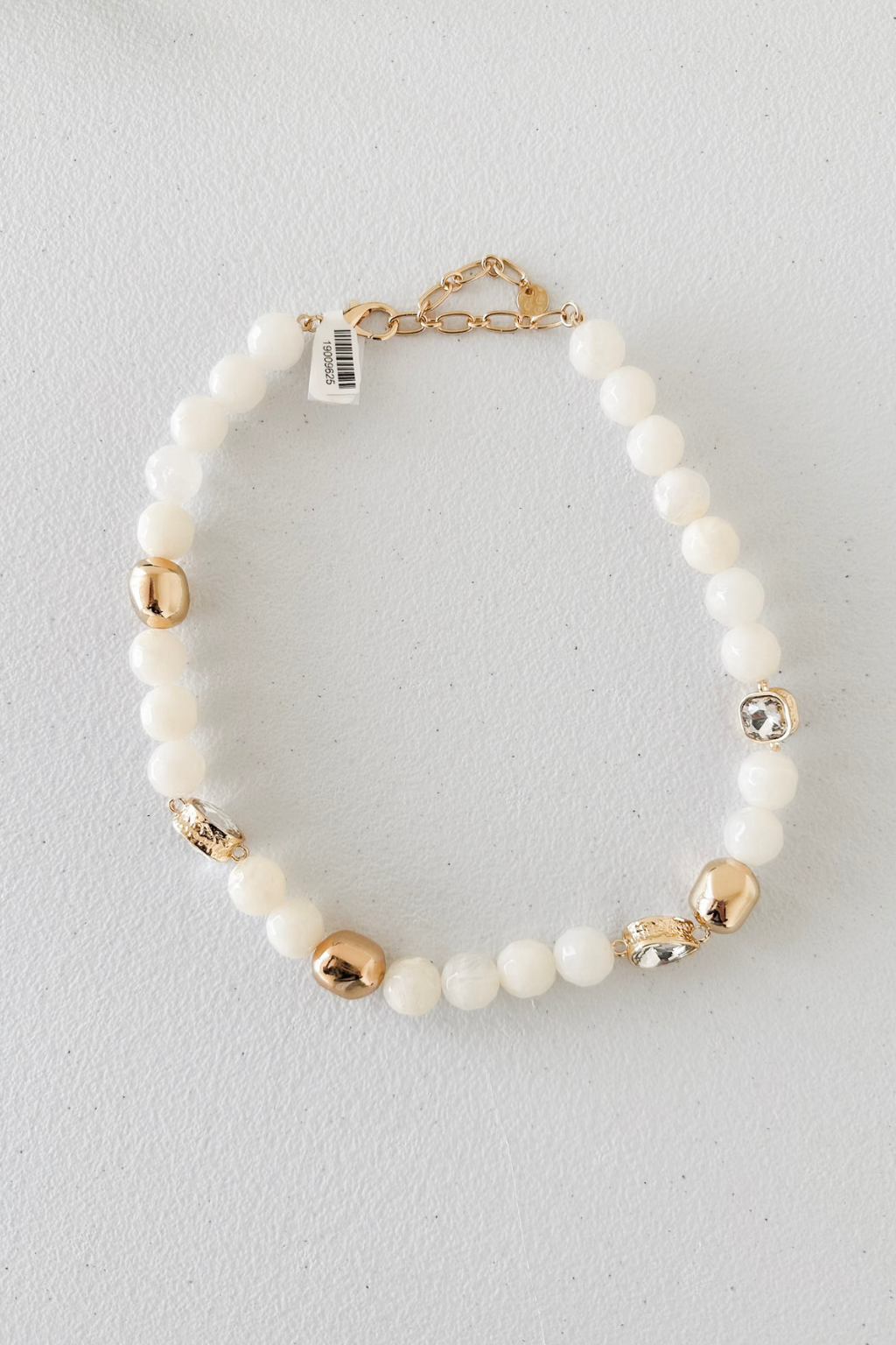 Jumbo Marble Beaded Necklace