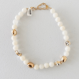 Jumbo Marble Beaded Necklace