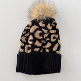 Leopard Winter Hat