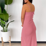 Jane Mauve Midi Dress