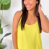 Miranda Yellow Tank Top