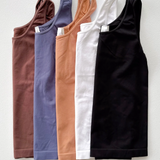Nikibiki Short Length Scoop Neck Tank Top