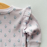 Daphne Waffle Shirt & Pants Set