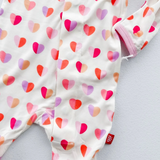 Pink Hearts Magnetic Me Footie