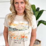 My Sin Was Great His Love Was Greater John 3:16 Graphic Tee