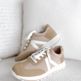 Katie Tan Lace Up MIA Sneakers