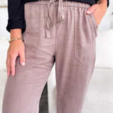 Sierra Mocha Straight Leg Pants