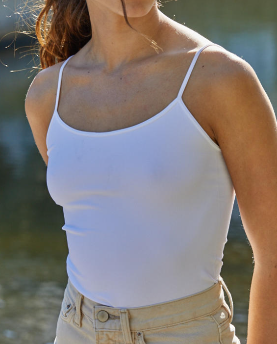 Basic Thin Strap Tank Top