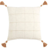 20" Square Woven Pillow