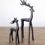 Black Wrought Iron Reindeer