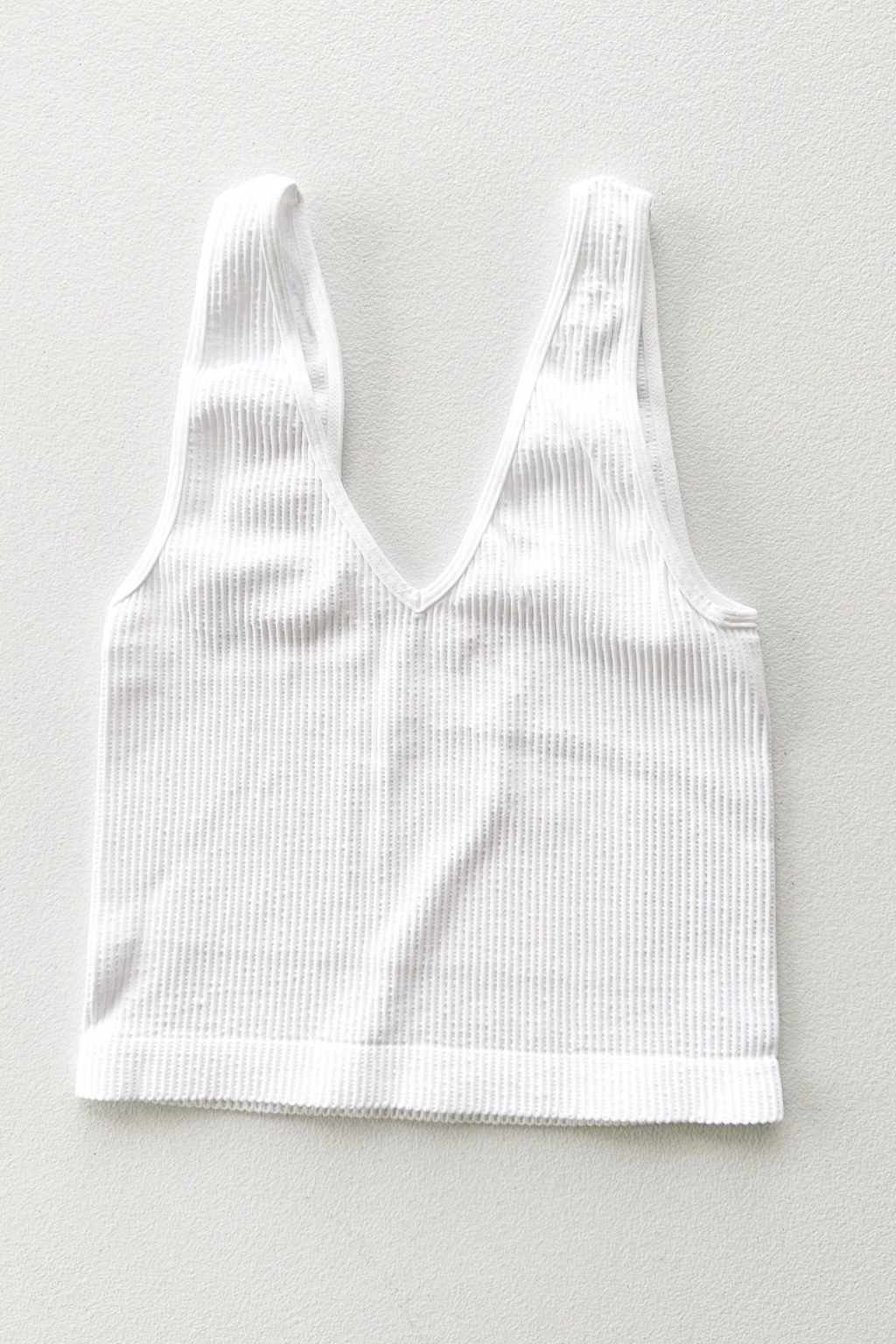 Nikibiki Reversible Ribbed Crop Top