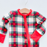 Holiday Plaid Romper
