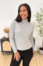 Amara Mock Neck Sweater