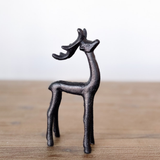 Black Wrought Iron Reindeer