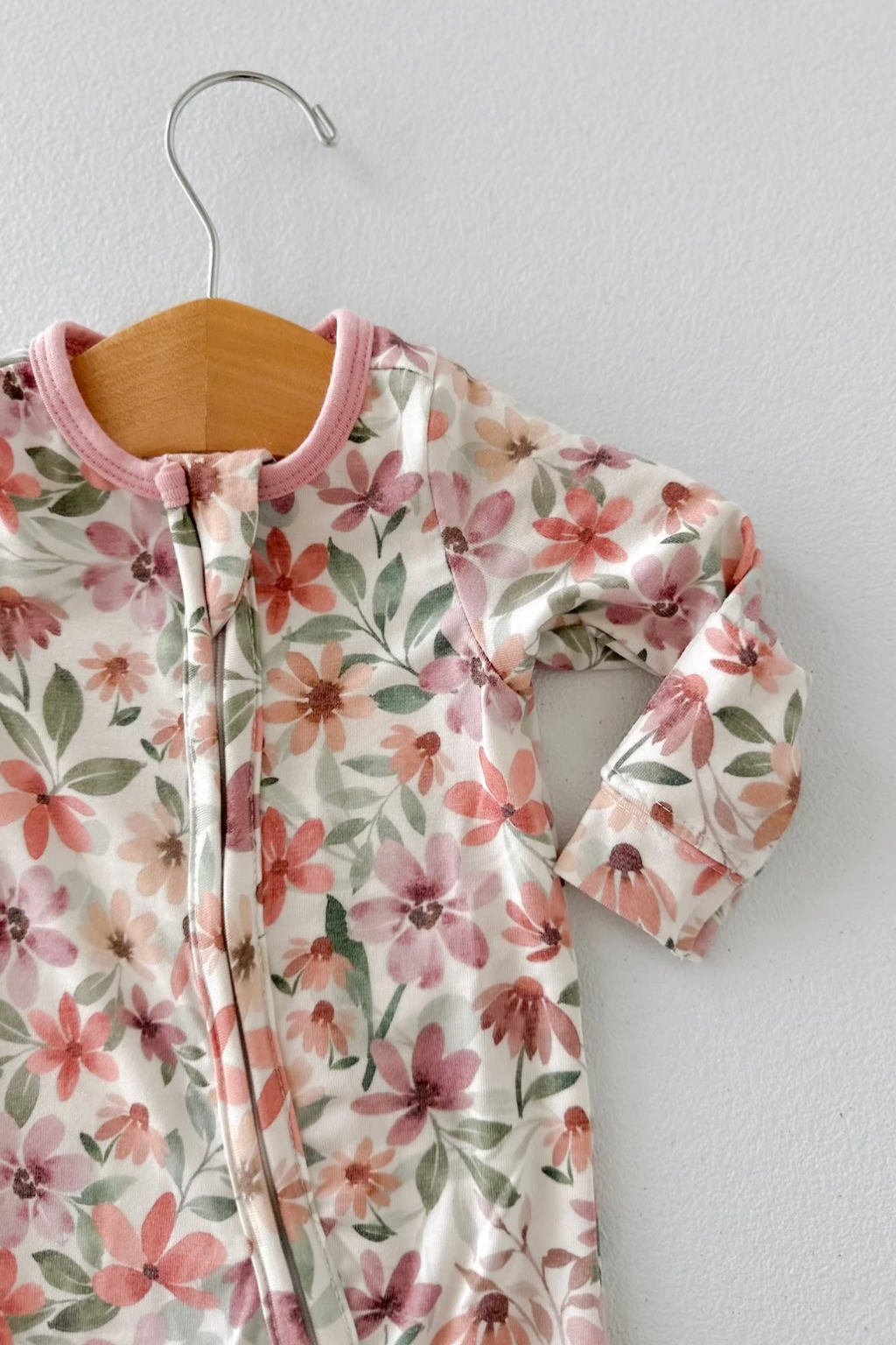 Natalie Floral Footie