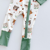 Woodland Animal Faces Romper