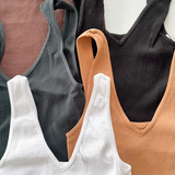 Nikibiki Reversible Ribbed Crop Top