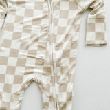 Faded Checkerboard Romper (2 Colors)