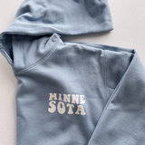 Kids Minnesota Campfire Blue Hoodie