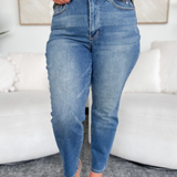 Linda High Rise Slim Fit Judy Blue Jeans-Curvy