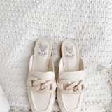 Freya Off White Mules