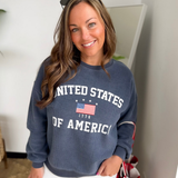 USA 1776 Ribbed Pullover