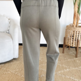 Lainey Elastic Waist Straight Leg Pants (2 Colors)