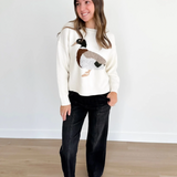 Cream - Duck Knit Sweater