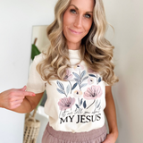 Let Me Tell You About My Jesus Graphic Tee