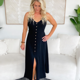 Allie Black Maxi Dress