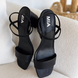 Chunky Black MIA Heels