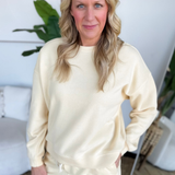 Lemon Soft Knit Pullover