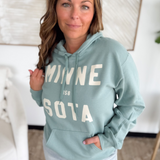 Dusty Blue Minnesota Hooded Sweatshirt
