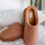 Rayna Tan Sherpa Platform MIA Slipper