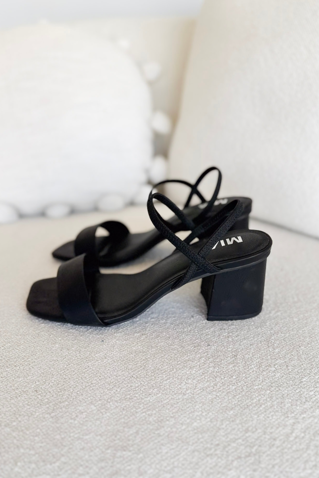 Chunky Black MIA Heels