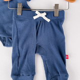 Blue Ribbed Magnetic Me Bodysuit & Pants