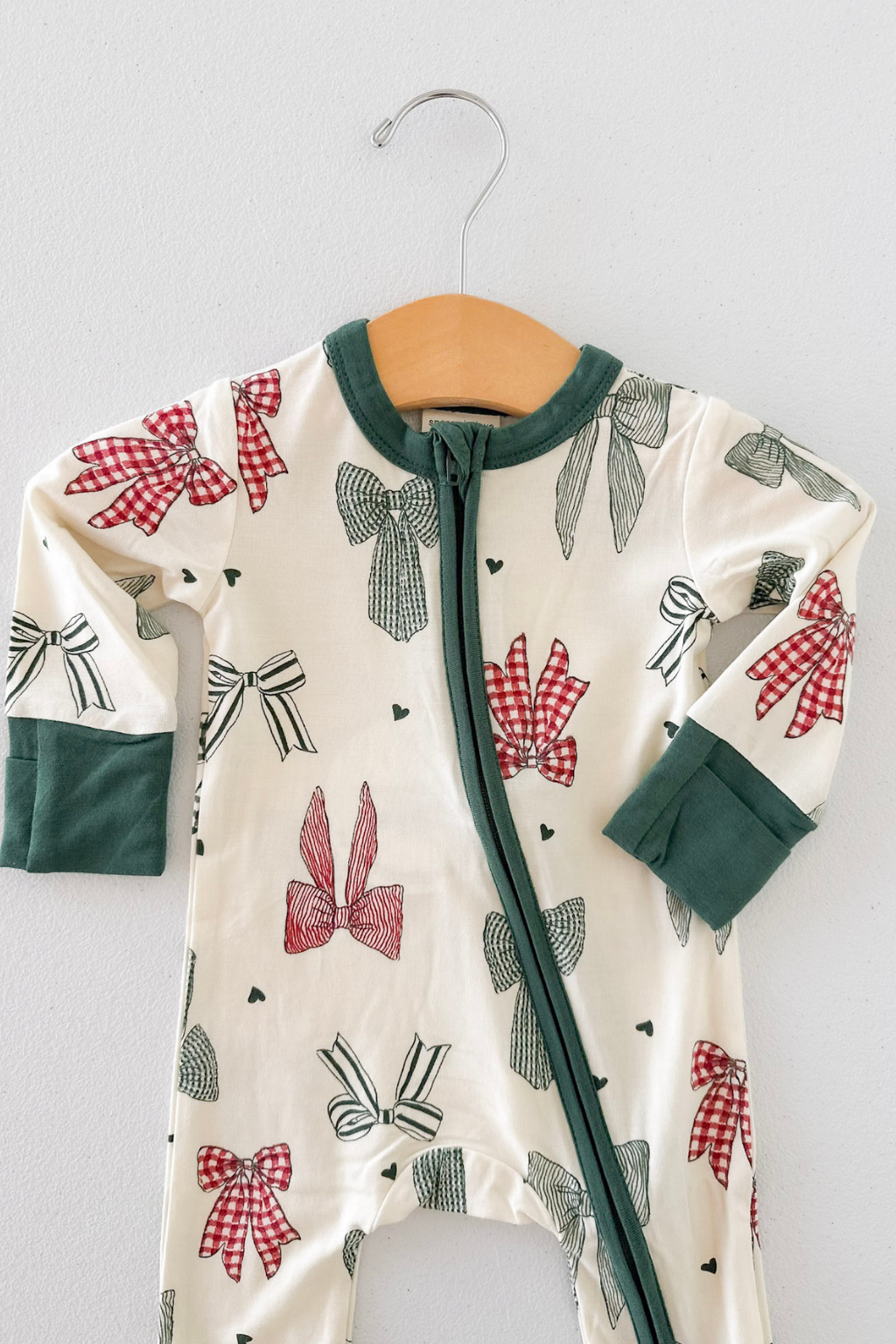 Christmas Bows Romper