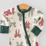 Christmas Bows Romper