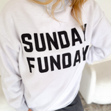 Grey Game Day Mock Neck Sweatshirt