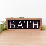 BATH Sign