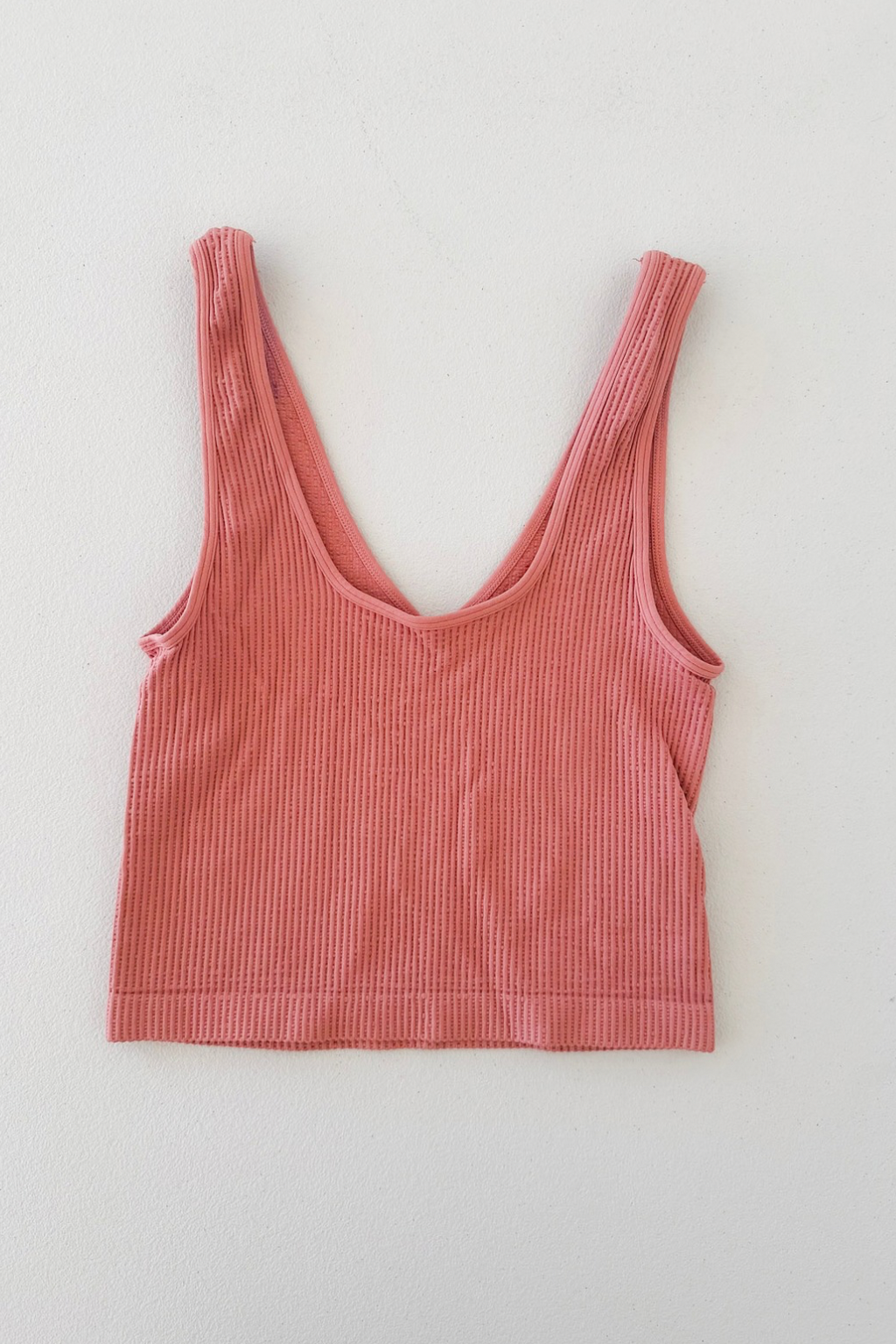 Nikibiki Reversible Ribbed Crop Top