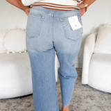 Rylee High Rise Wide Leg Cello Jeans