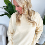 Lemon Soft Knit Pullover